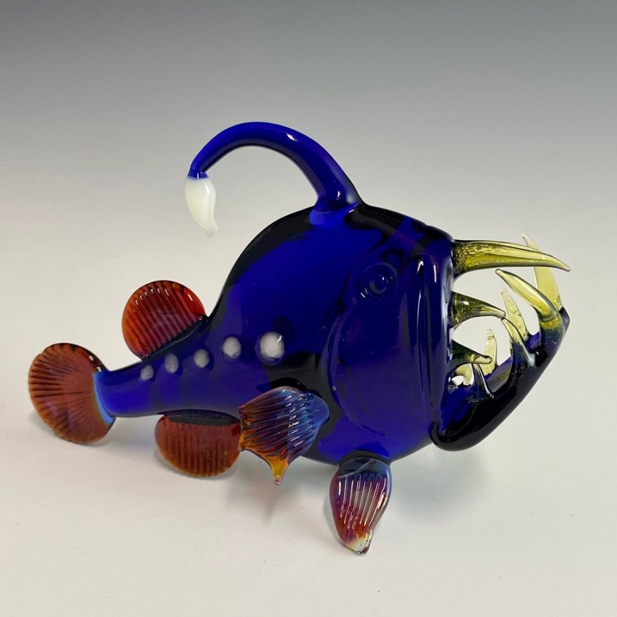 Glass & Jewelry The Glass Station | Small Angler Fish