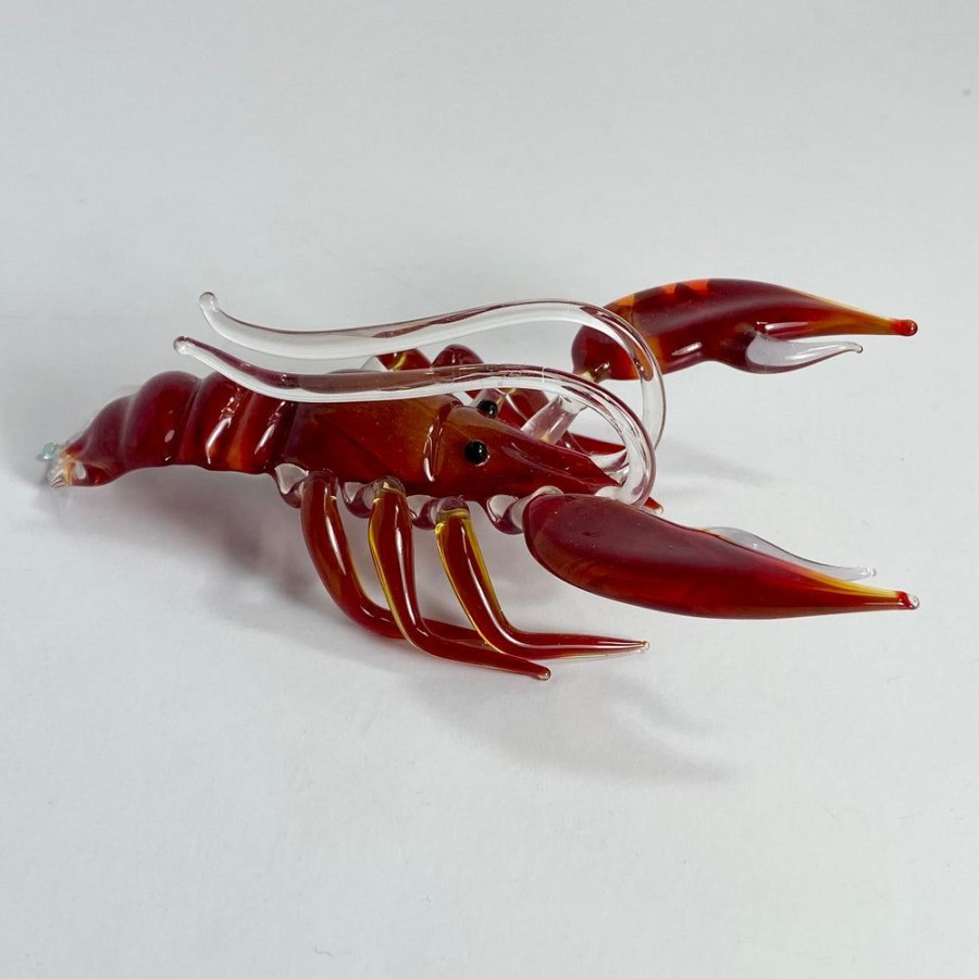 Glass & Jewelry The Glass Station Ornaments | Miniature Glass Lobster