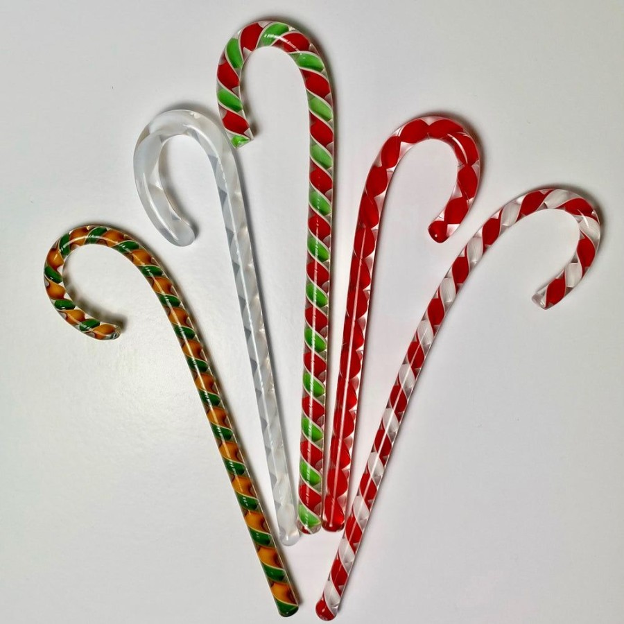 Glass & Jewelry The Glass Station Ornaments | Candy Cane