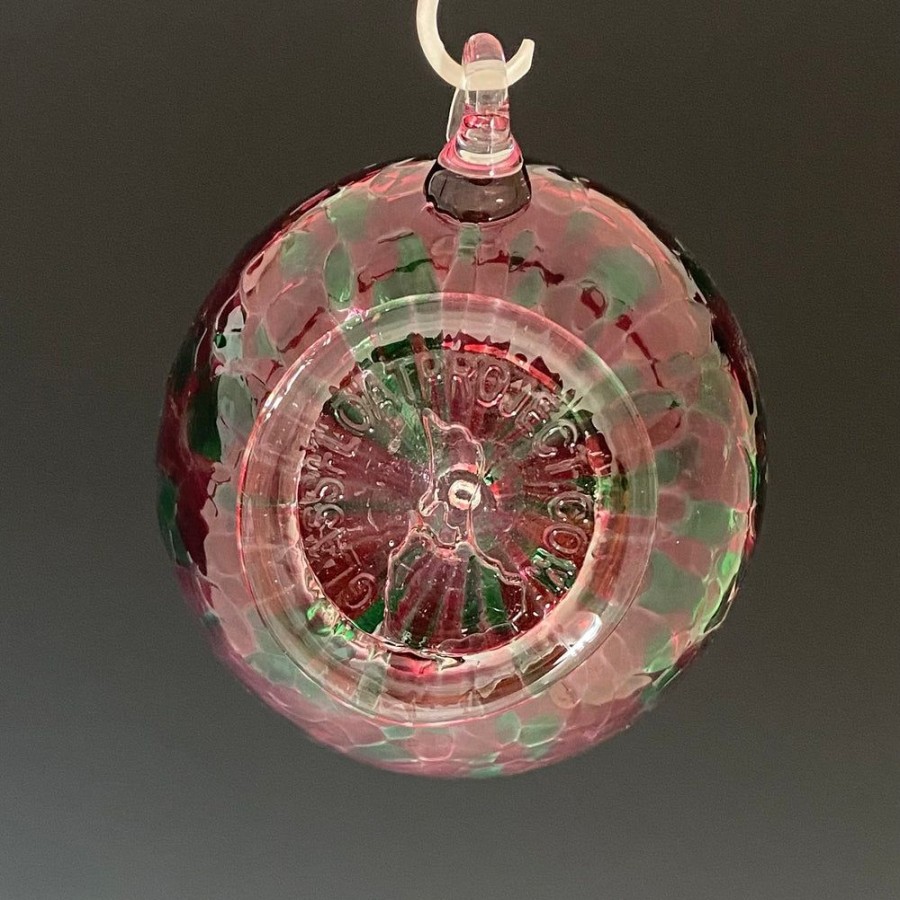 Glass & Jewelry The Glass Station Christmas | Hanging Colored Float Ornament