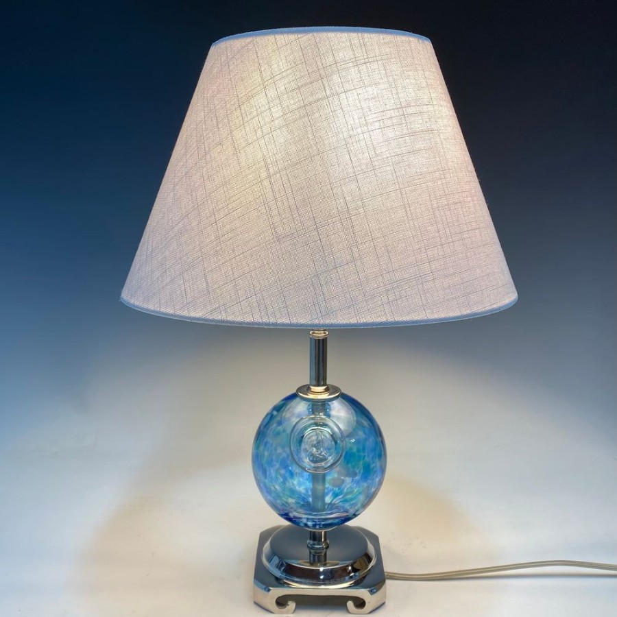 Glass & Jewelry The Glass Station | Block Island Float Table Lamp