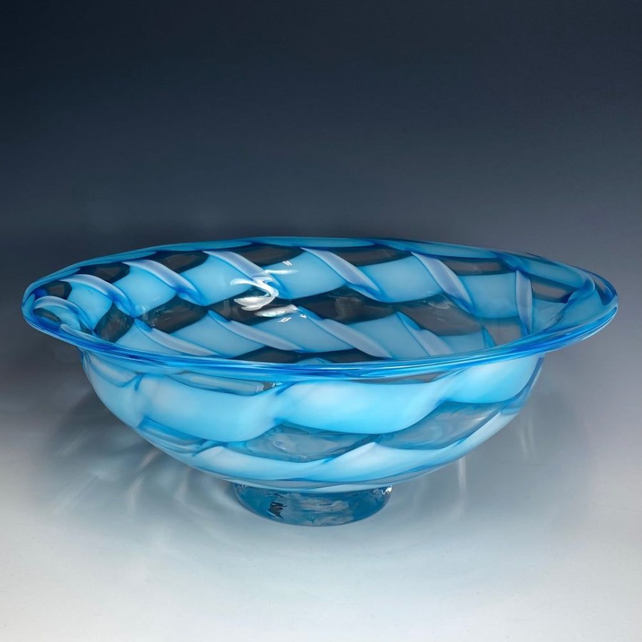 Glass & Jewelry The Glass Station | Basket Weave Bowl