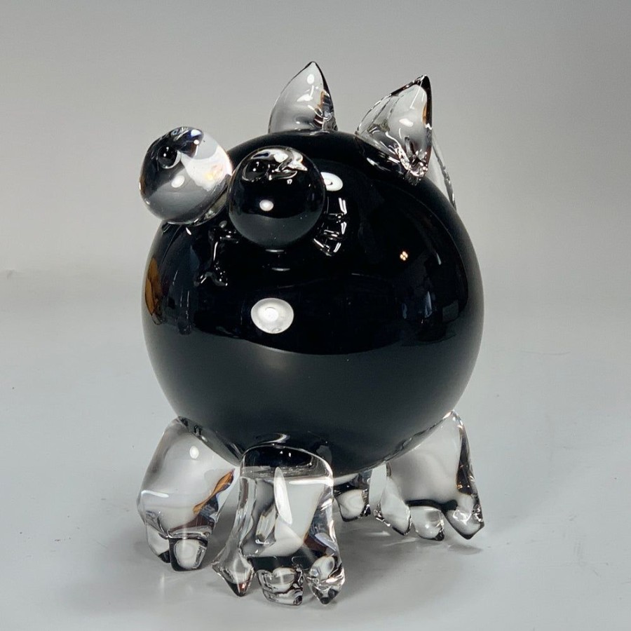 Glass & Jewelry The Glass Station | Handblown Glass Kitten