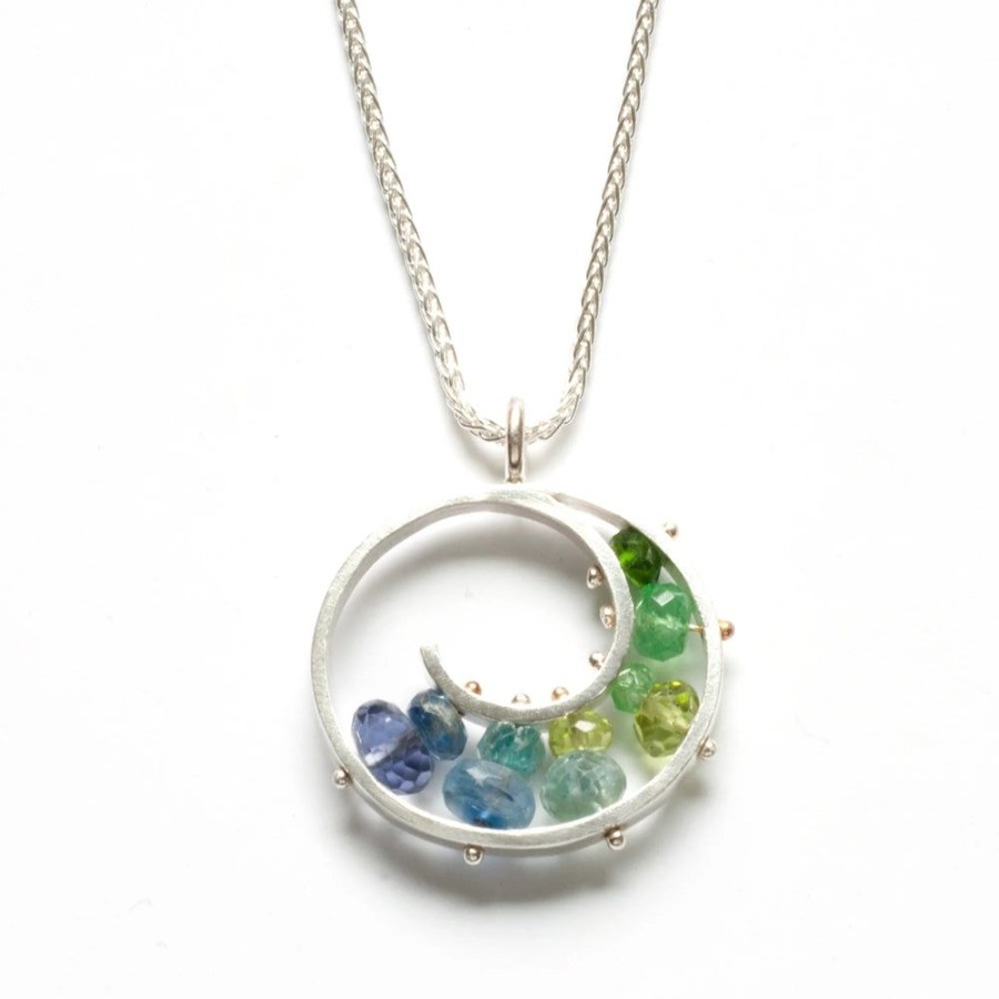 Glass & Jewelry The Glass Station | Medium Spiral Necklace