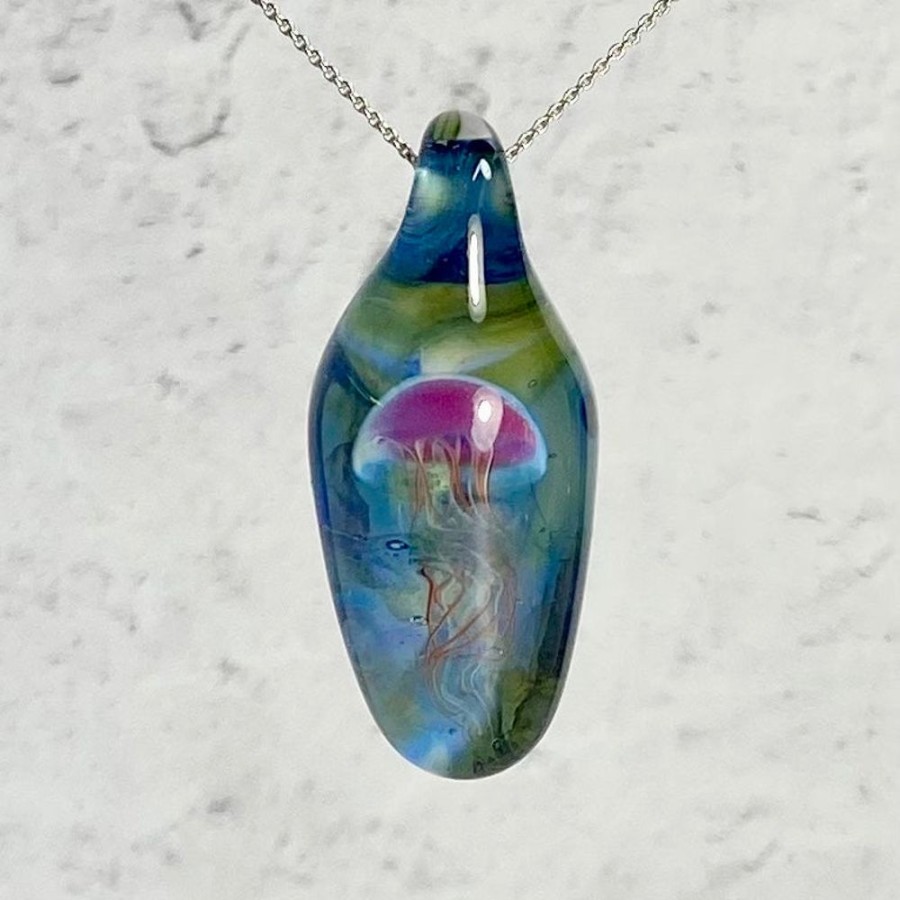 Glass & Jewelry The Glass Station | Jellyfish Pendant