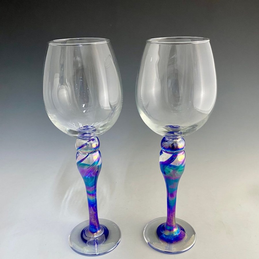 Glass & Jewelry The Glass Station | Rosetree Red Wine Goblets