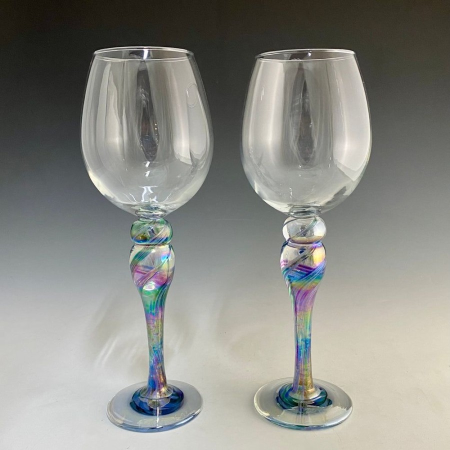 Glass & Jewelry The Glass Station | Rosetree Red Wine Goblets