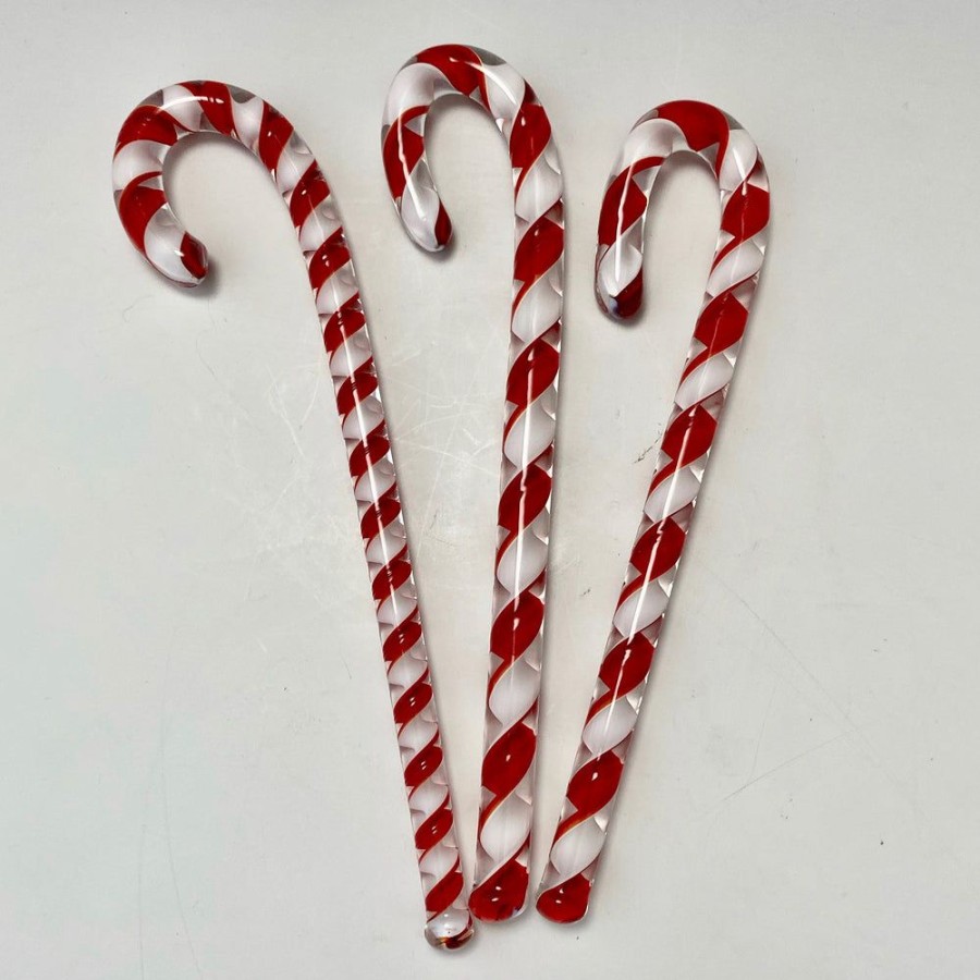 Glass & Jewelry The Glass Station Christmas | Candy Cane