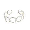 Glass & Jewelry The Glass Station Bracelets | Circles Cuff Silver Bracelet