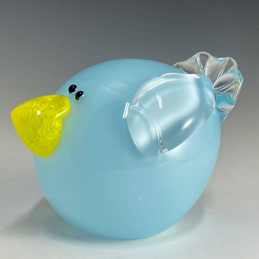 Glass & Jewelry The Glass Station | Handblown Glass Bird