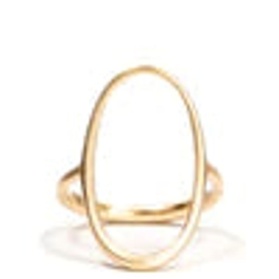 Glass & Jewelry The Glass Station Christmas | Open Oval 14K Ring