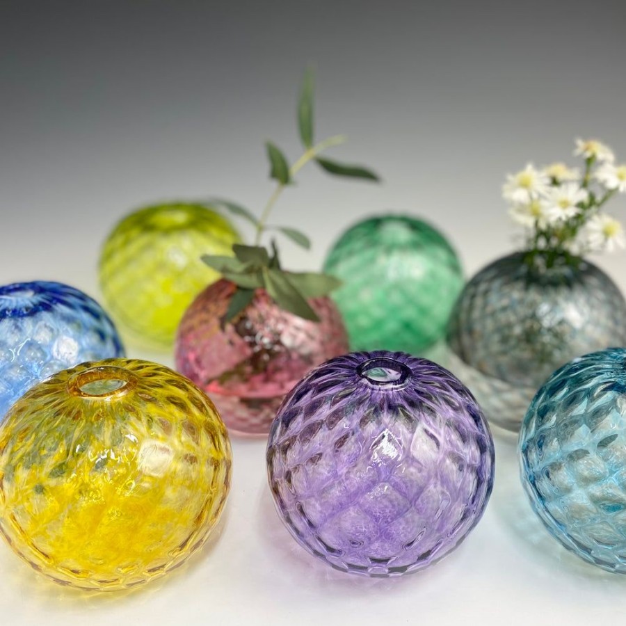 Glass & Jewelry The Glass Station Valentines Day | Cathedral Bud Vase