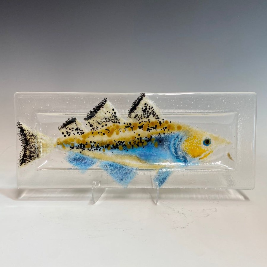 Glass & Jewelry The Glass Station | 6 X 16" Cod Fish Tray