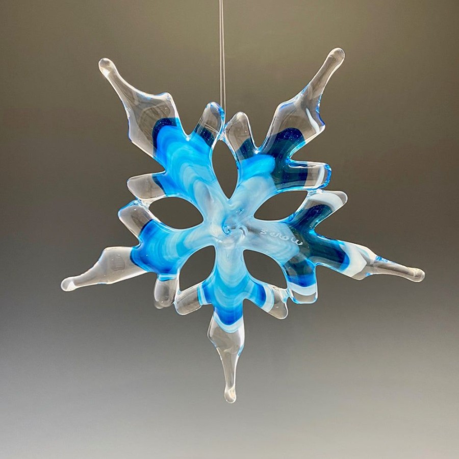 Glass & Jewelry The Glass Station Ornaments | Large Snowflake