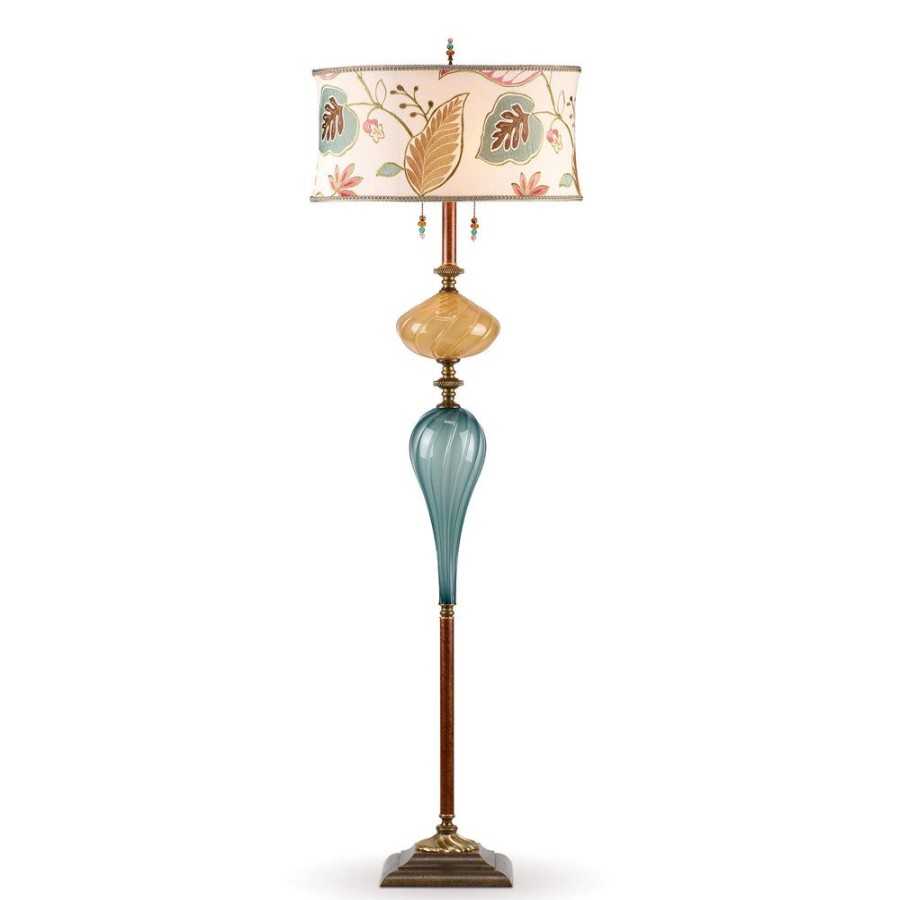 Glass & Jewelry The Glass Station | Micah Floor Lamp