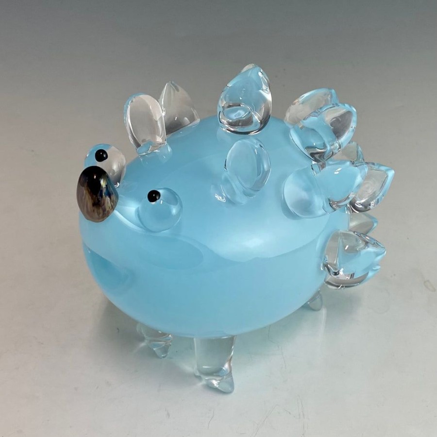 Glass & Jewelry The Glass Station | Handblown Glass Hedgehog