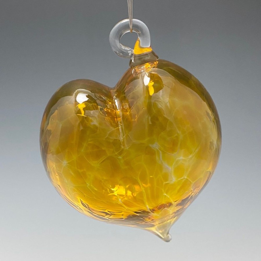 Glass & Jewelry The Glass Station Valentines Day | Heart Ornament