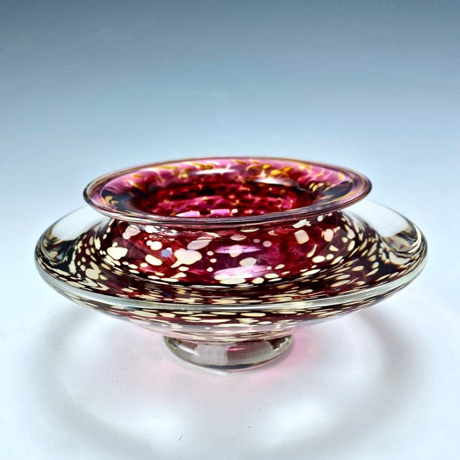 Glass & Jewelry The Glass Station Valentines Day | Small Ikebana Bowl