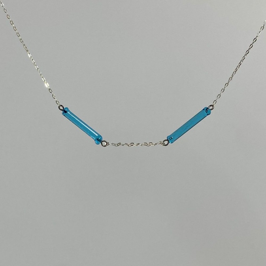 Glass & Jewelry The Glass Station Necklaces | Fosforo Duo Necklace