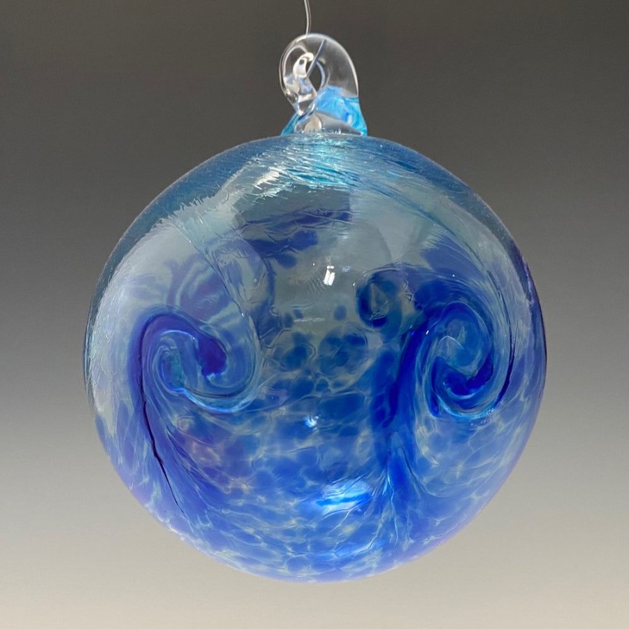 Glass & Jewelry The Glass Station Christmas | Wave Ornament