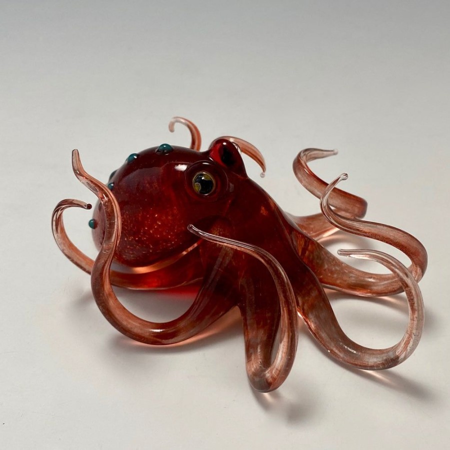 Glass & Jewelry The Glass Station | Small Glass Octopus