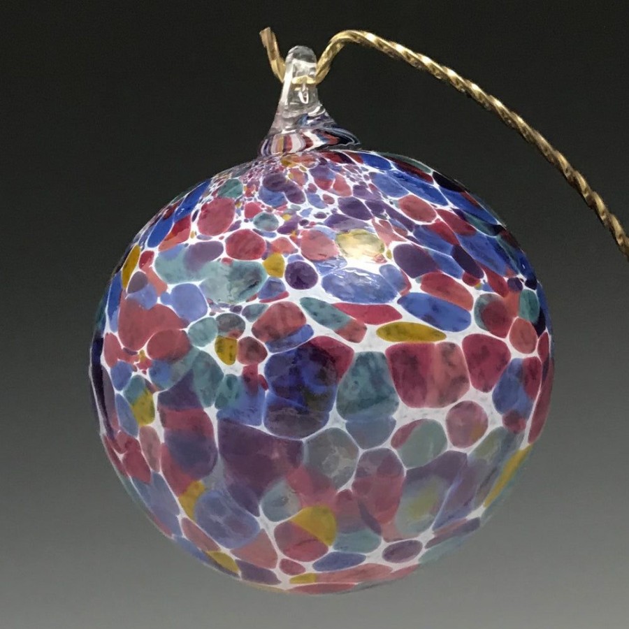 Glass & Jewelry The Glass Station Ornaments | Spotted Opaque Ornaments