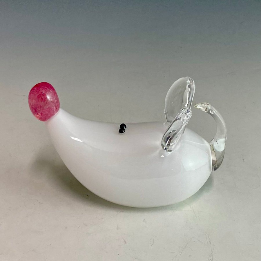 Glass & Jewelry The Glass Station | Handblown Glass Mouse