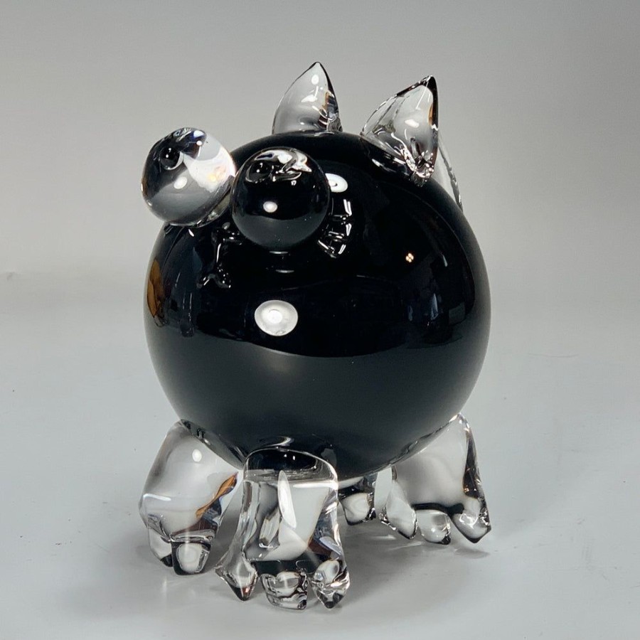 Glass & Jewelry The Glass Station | Handblown Glass Kitten