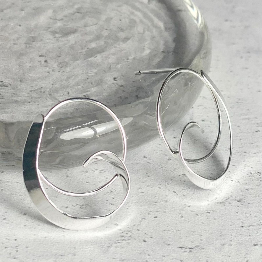 Glass & Jewelry The Glass Station Earrings | Sterling Silver Wallaby Earrings