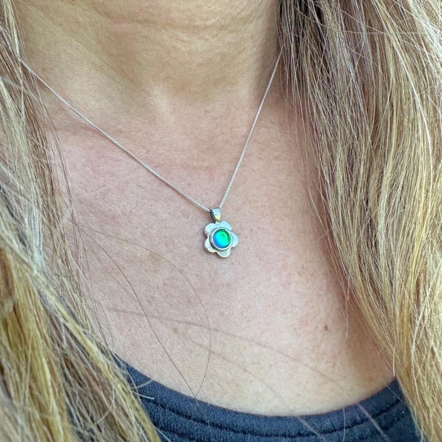 Glass & Jewelry The Glass Station Necklaces | Teeny Tiny Pendant - Flower