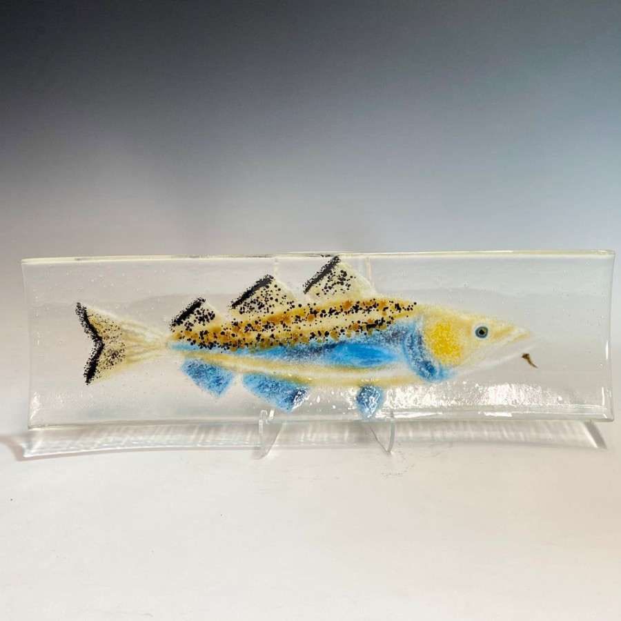 Glass & Jewelry The Glass Station | 7X24 Cod Fish Platter