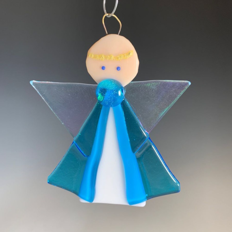 Glass & Jewelry The Glass Station Christmas | Angel Christmas Ornaments