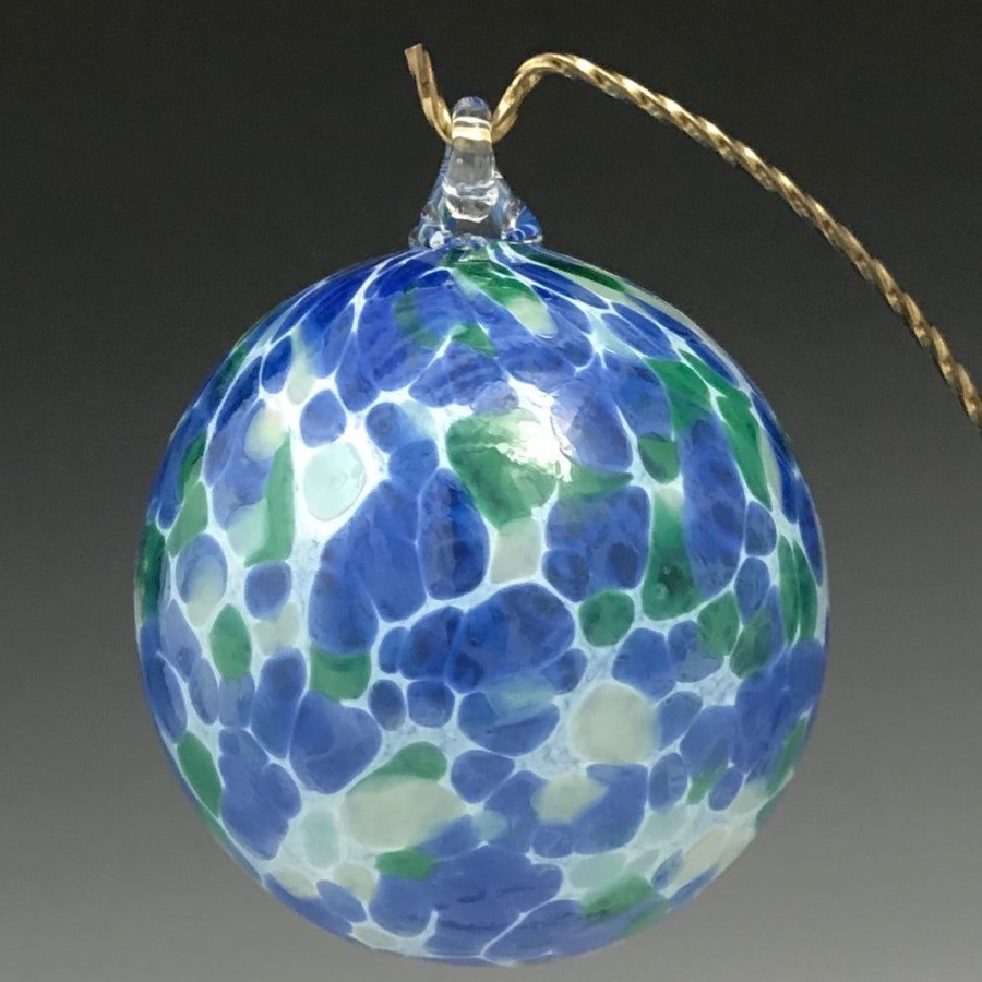 Glass & Jewelry The Glass Station Christmas | Spotted Opaque Ornaments