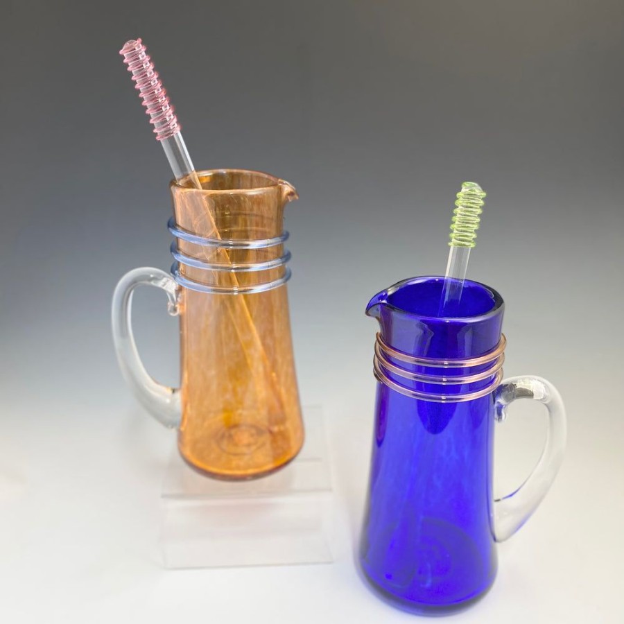 Glass & Jewelry The Glass Station | Martini Pitcher And Stirrer