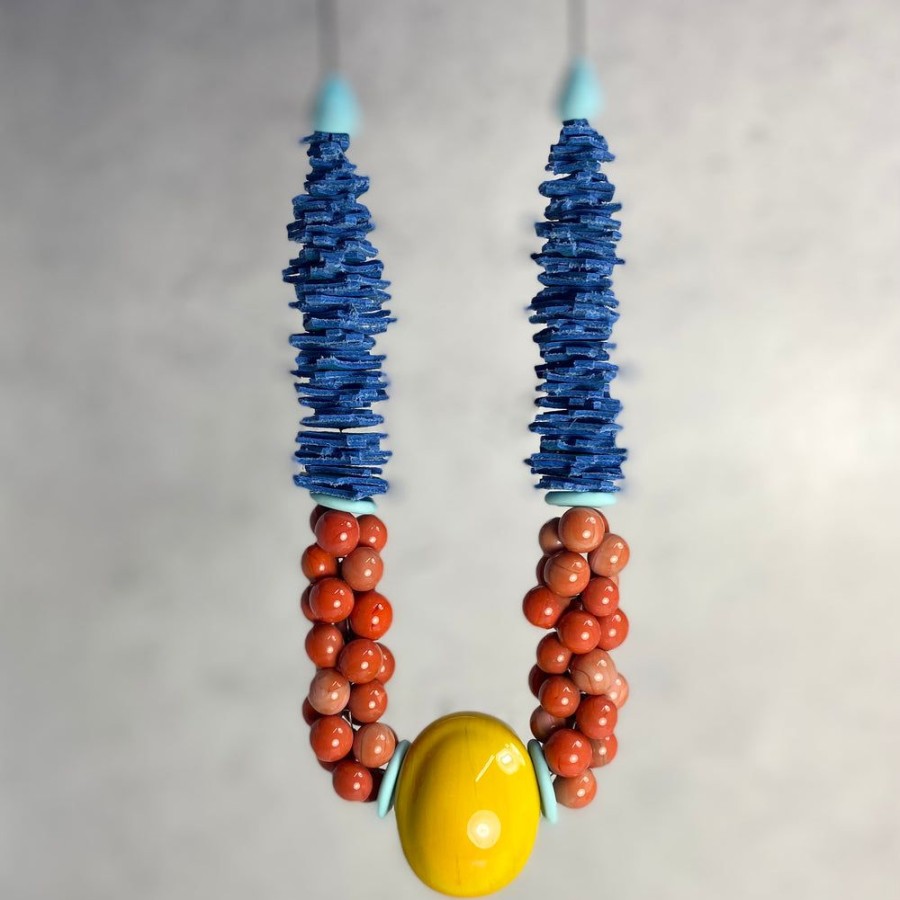 Glass & Jewelry The Glass Station Necklaces | Texture Necklace