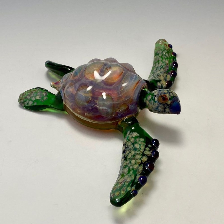 Glass & Jewelry The Glass Station | Large Sea Turtle