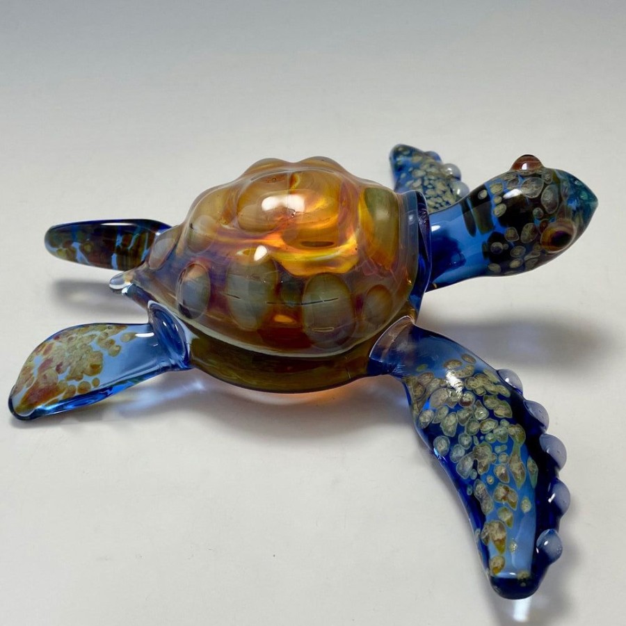 Glass & Jewelry The Glass Station | Large Sea Turtle