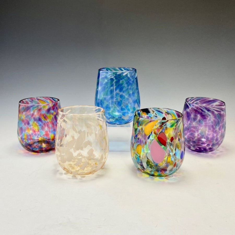 Glass & Jewelry The Glass Station Valentines Day | Stemless Wine Glass