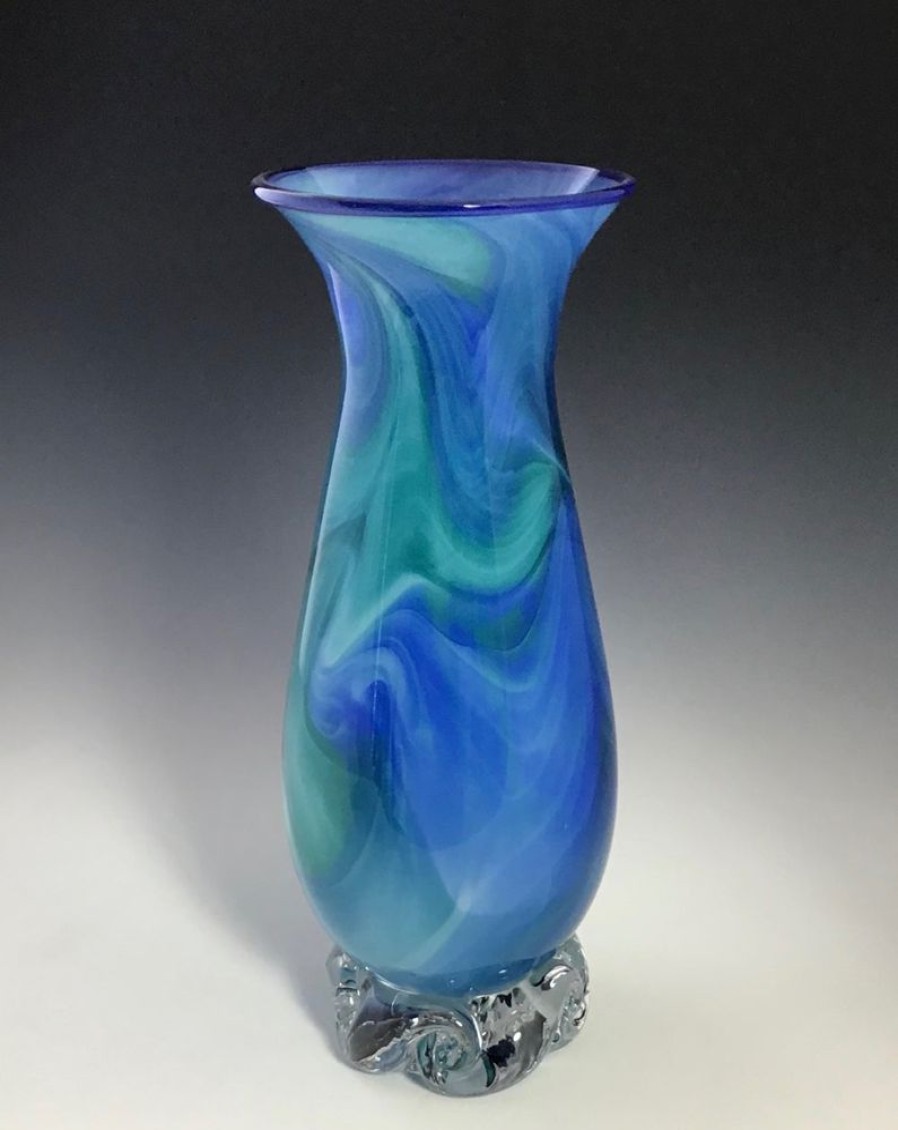 Glass & Jewelry The Glass Station Glass Station Vases | Tidewater Vase