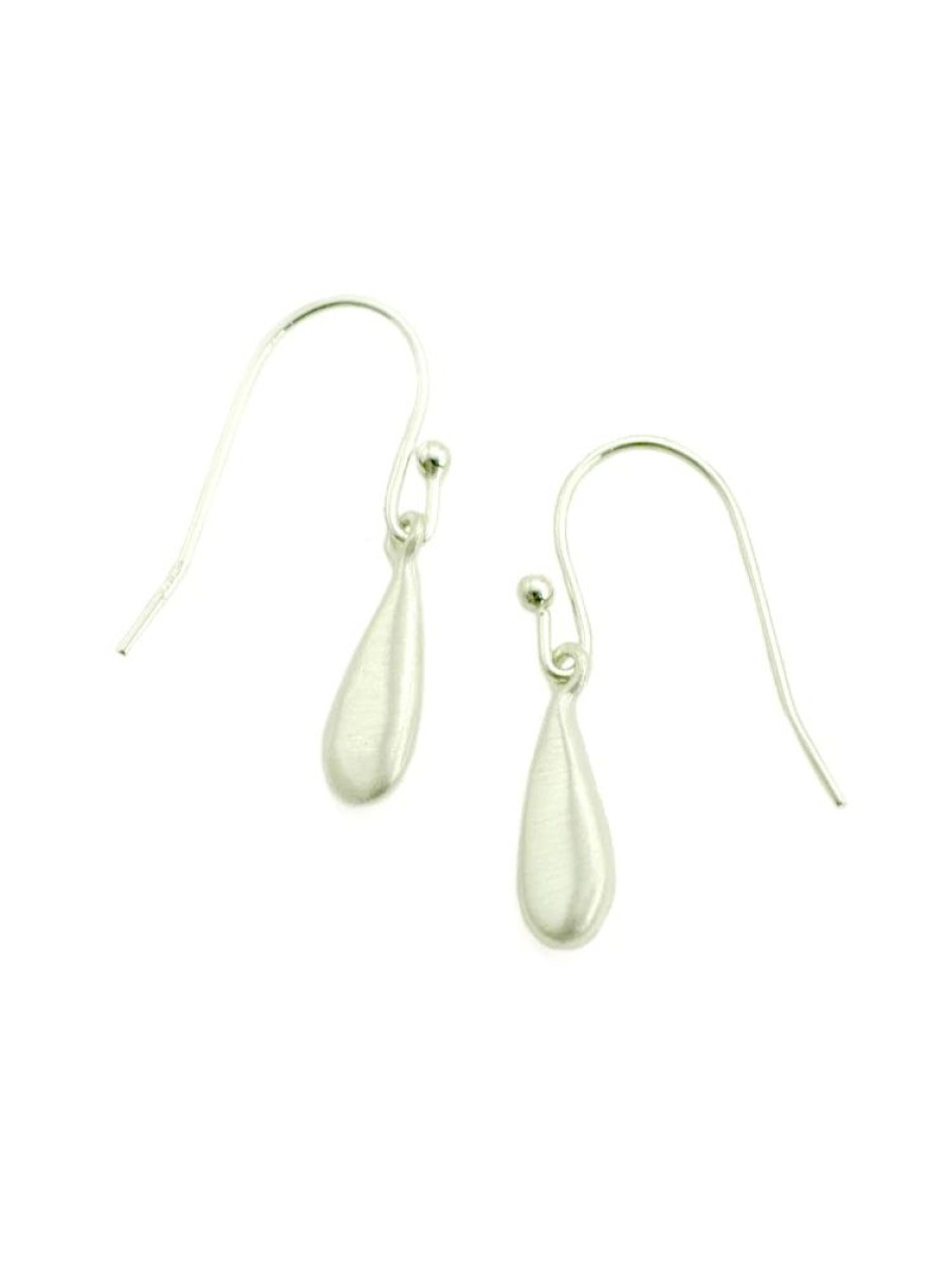 Glass & Jewelry The Glass Station Earrings | Tiny Silver Drop Earrings