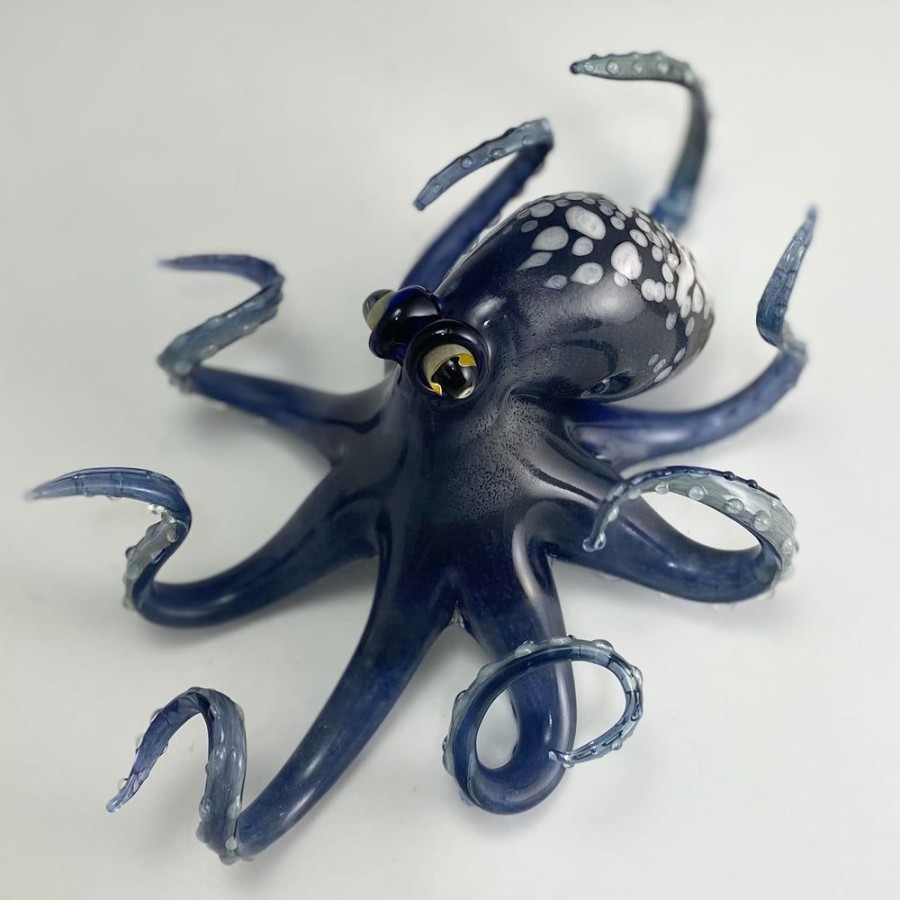 Glass & Jewelry The Glass Station | Large Glass Octopus