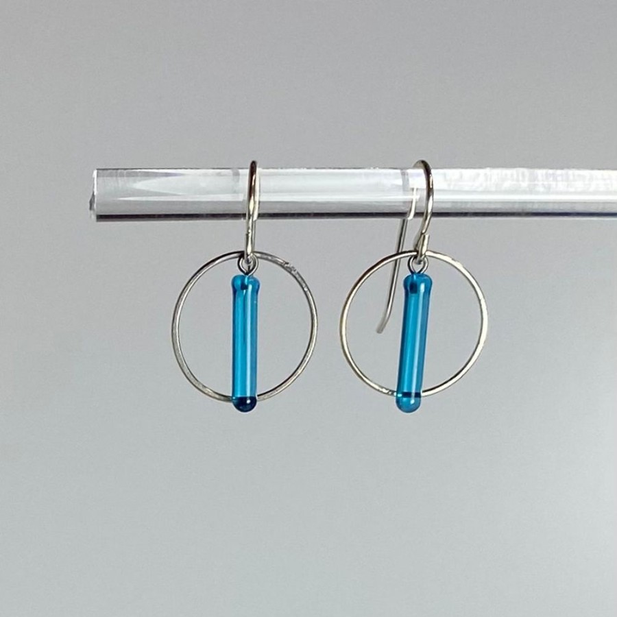 Glass & Jewelry The Glass Station Earrings | Pendulum Micro Earrings