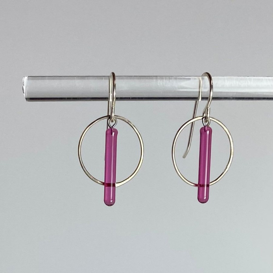 Glass & Jewelry The Glass Station Earrings | Pendulum Micro Earrings