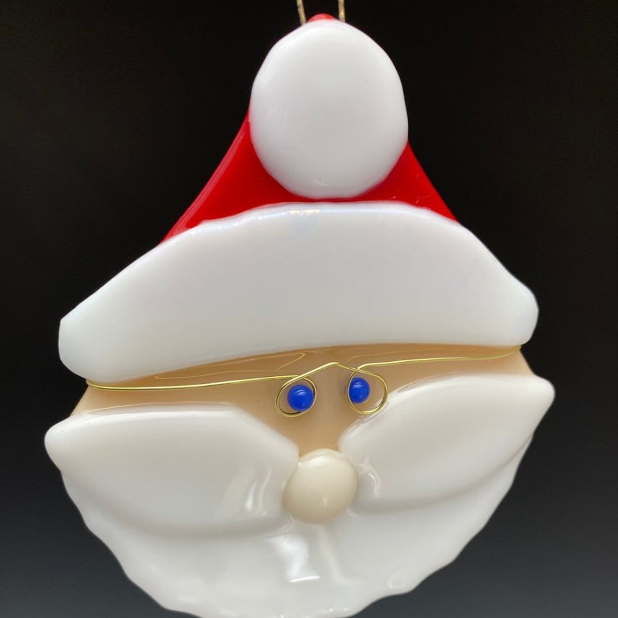 Glass & Jewelry The Glass Station Christmas | Santa Christmas Ornaments