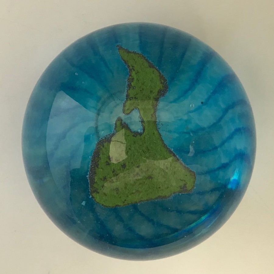 Glass & Jewelry The Glass Station | Block Island Paperweight