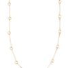 Glass & Jewelry The Glass Station Necklaces | 22" Hand Forged 14K Gold Bone Chain