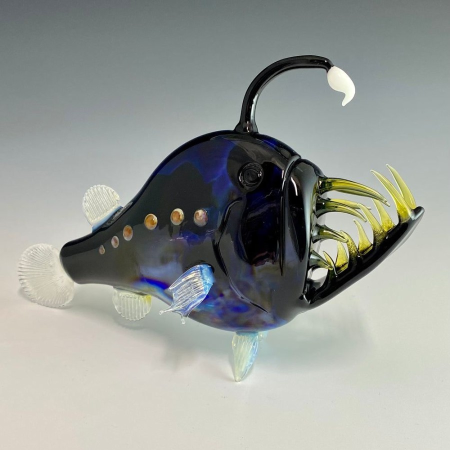 Glass & Jewelry The Glass Station | Large Angler Fish