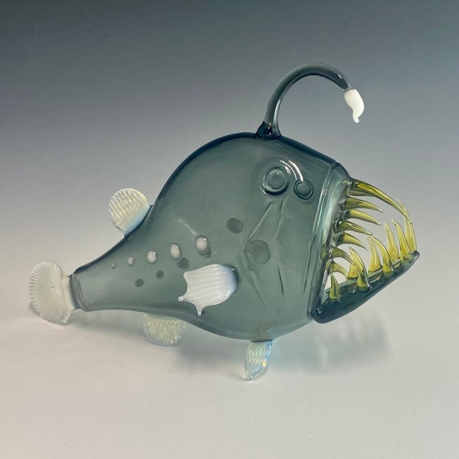 Glass & Jewelry The Glass Station | Large Angler Fish