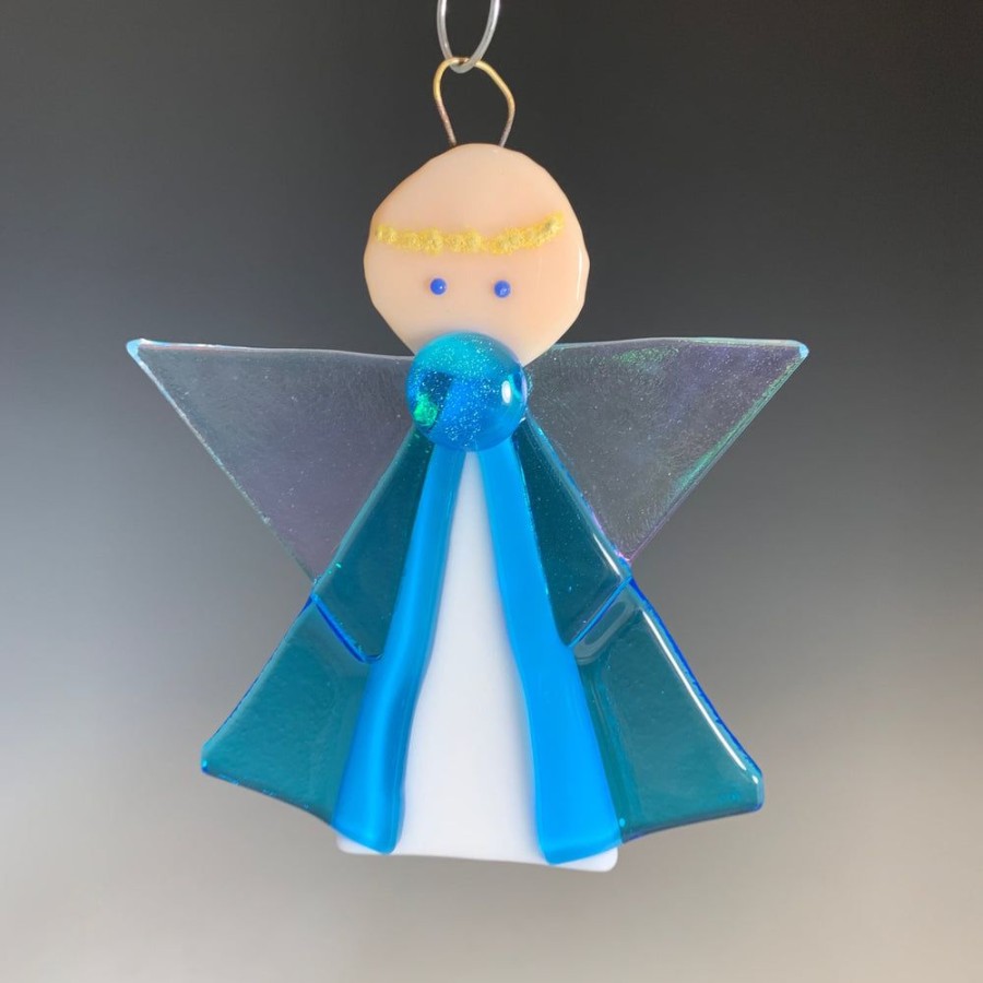 Glass & Jewelry The Glass Station Ornaments | Angel Christmas Ornaments