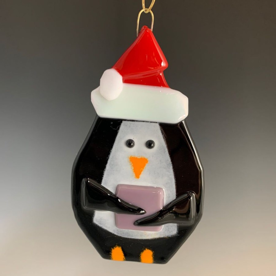 Glass & Jewelry The Glass Station Ornaments | Penguin Christmas Ornaments